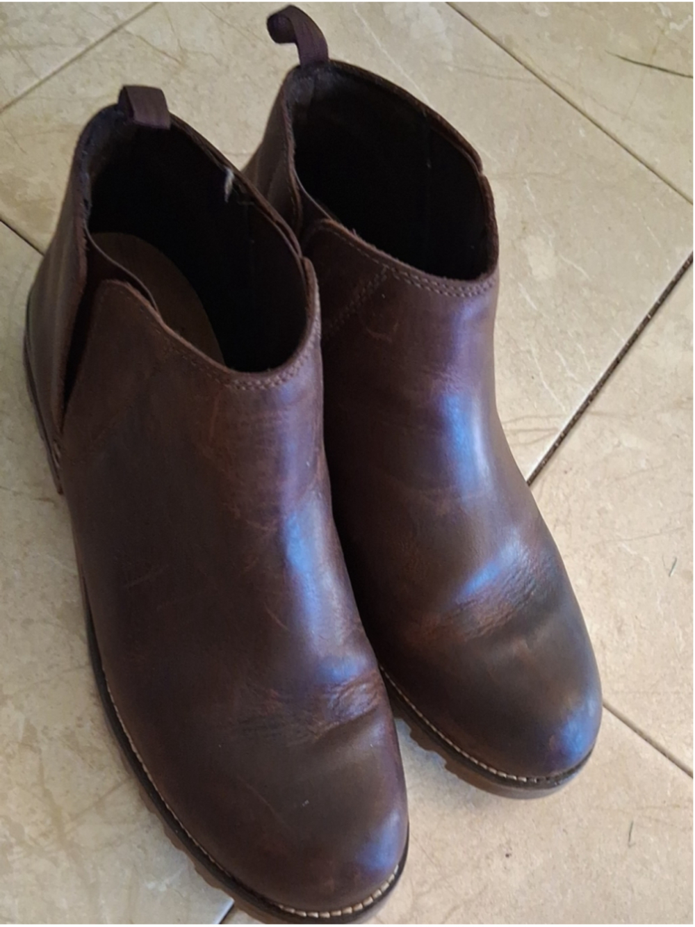 Kodiak Brown Leather Chukka Boots 41
